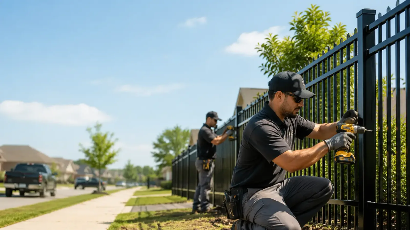 Metal Fence Installation in Fairmount, IL